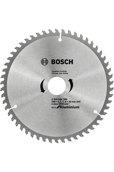 Belle Fusion Mey İthalat® Bosch Alüminyum Daire Testere Bıçağı 190x30 mm 54 Diş