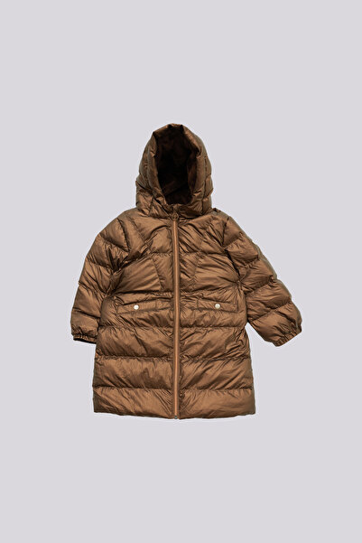 Tyess Girls Brown Coat
