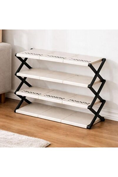 Generic Foldable Multi-Layer Shoe Rack with Modern Design for Entrance and Be...