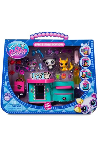mattel Littlest Pet Shop - Magazin de spinning și stil