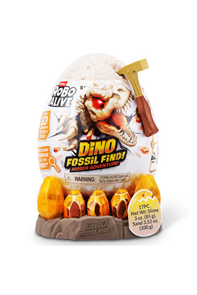 Pets Alive Set cu schelet dinozaur surpriza Dino Fosil Find! Robo Alive