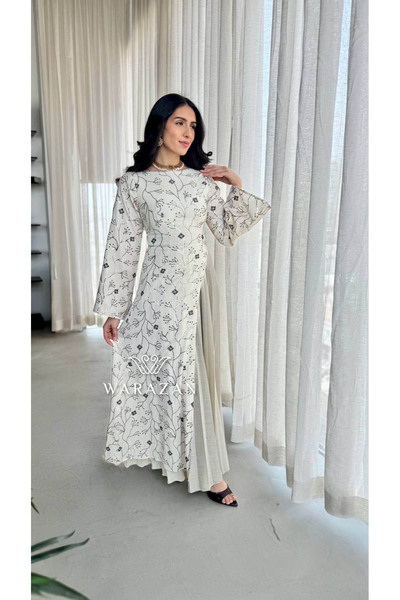 Warazan جلابية هندية راقية بيليسيه