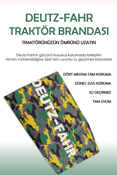 SAME DEUTZ FAHR deutz fahr 4065 ef/4075ef tentenli kaput koltuk çamurluk takımı