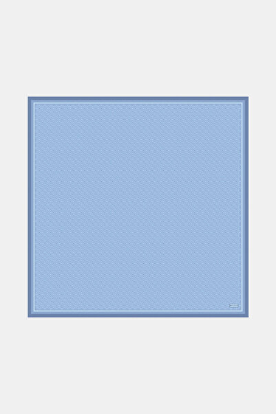 Vakko MONOGRAM DESENLİ TWILL İPEK EŞARP