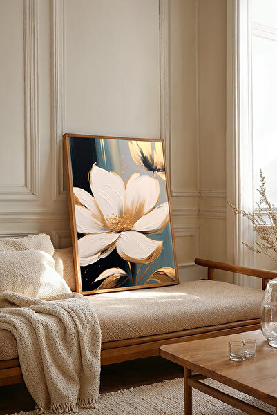 Dekorsiahome Tablou dintr-o singură bucată cu ramă din lemn TK3147