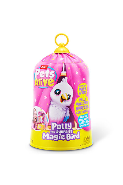 Pets Alive Jucarie pasare interactiva Polly Magic Bird