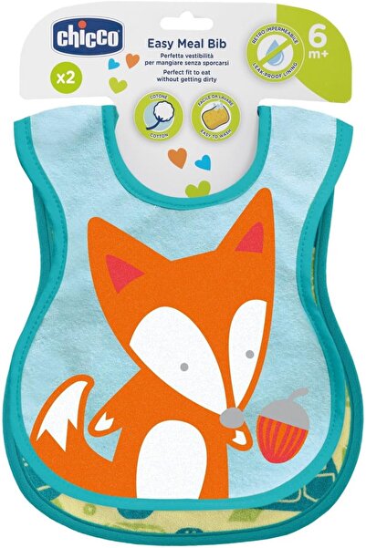 Chicco Baby Bibs - 2 Pack