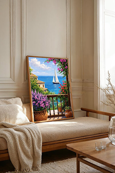 Dekorsiahome One Piece Wooden Framed Painting Tk3165