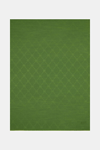 Vakko KOYU YEŞİL PAMUK/İPEK ŞAL