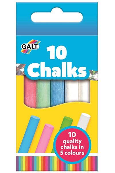 JGC Set de cretă colorată - 10 piese