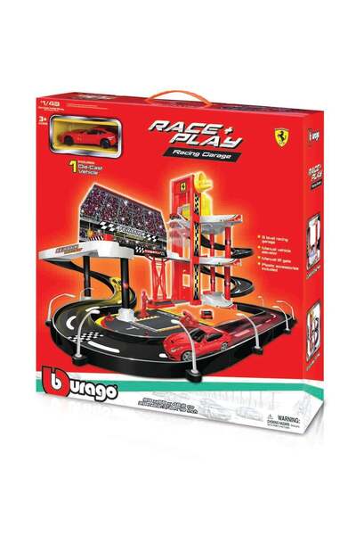 BBURAGO GARAJ RACE AND PLAY CU MASINUTA BB 30197