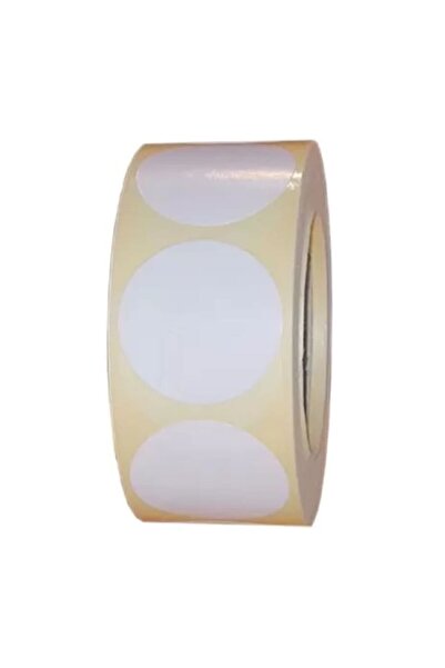 OEM Pack of 5 pcs/Round self-adhesive thermal labels, diameter 50mm, 1000 lab...