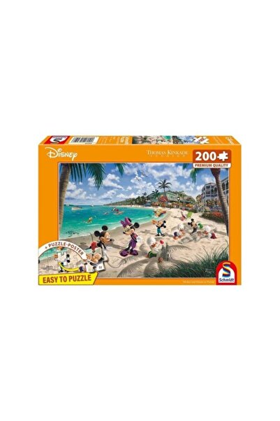 Schmidt Puzzle 200 Pieces - Disney - Mickey and Minnie in San Francisco