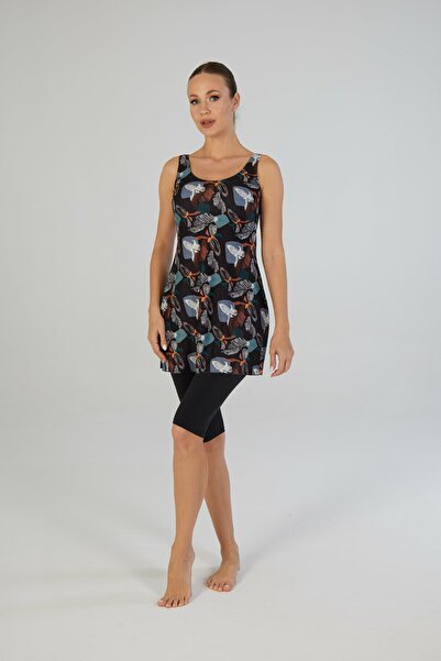 Estiva Flora Με σχέδιο Μαγιό με τιράντες και κολάν