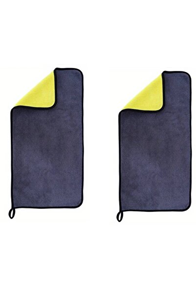 eR D L Set de 2 lavete auto din microfibră, super-absorbante pentru lustruire...