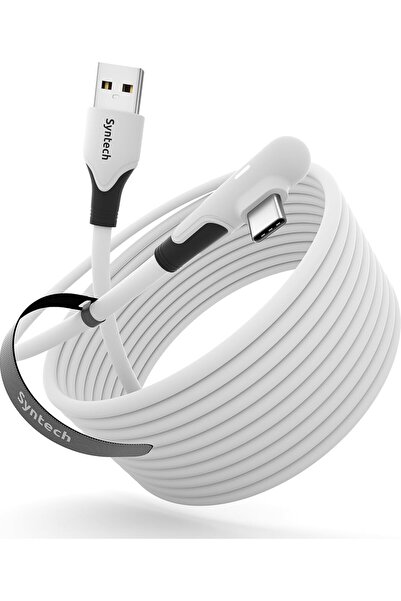 SYNTECH 20FT 6M VR Link Kablosu Meta Quest 3/3S/Oculus/Pico 4 Uyumlu USB 3.0 ...