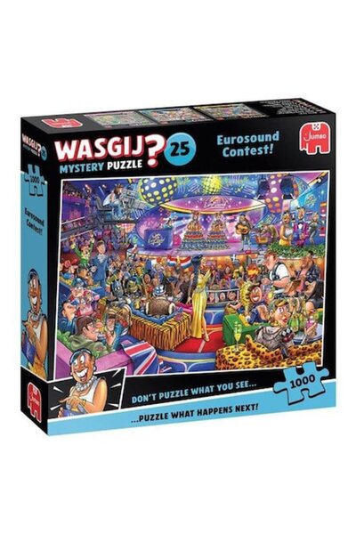 Jumbo 1000 Piece Puzzle - Wasgij Mystery 25 - Eurosound Contest!