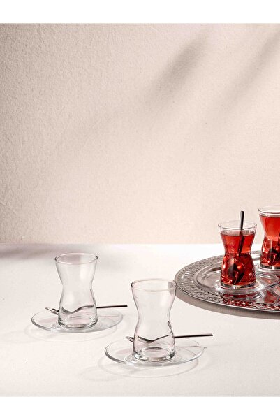 Paşabahçe Irmak Çay Seti 6'lı 125 cc