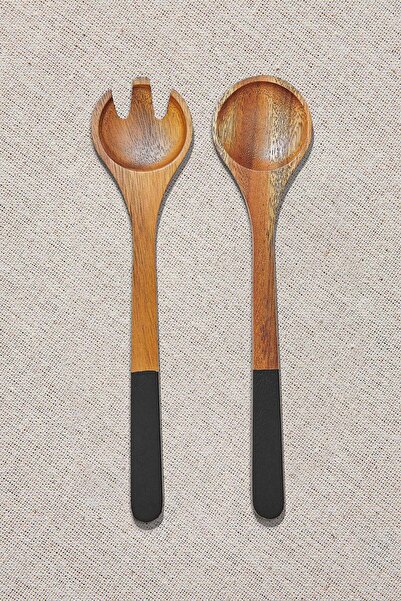 Paşabahçe Ahşap Urban Salata Servis Seti