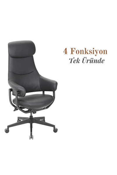Sue Döşemeli Yönetici Koltuğu | Ofis Koltuğu | Ergonomik, Şık ve Fonksiyonel