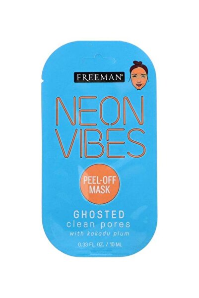 Freeman Beauty Neon Vibes Ghosted Clean Pores Peel-Off Mask 10ml