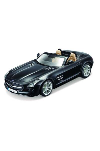 BBURAGO 1:32 Mercedes Benz SLS AMG Roadster Negru
