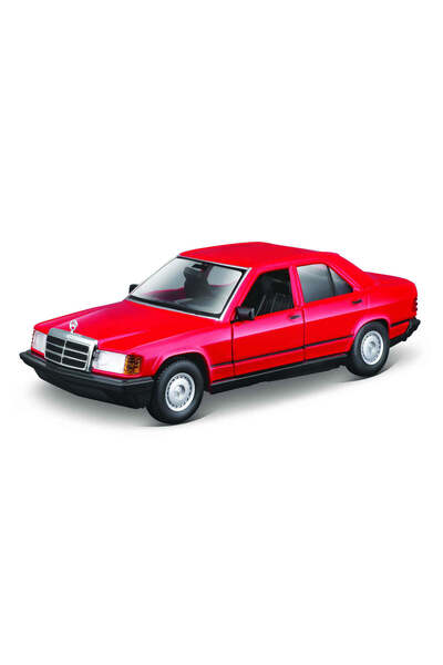BBURAGO 1:24 Mercedes Benz 190 E Red
