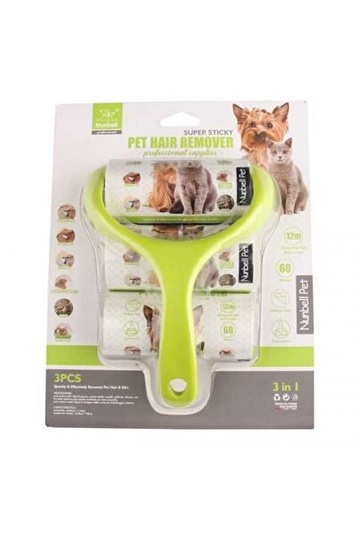 FOXMAG24 Ρολό καθαρισμού τριχών κατοικίδιων ζώων, πράσινο