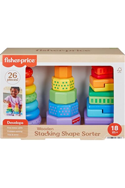 mattel Lemn: Piramidă din lemn Fp Mthxt 76