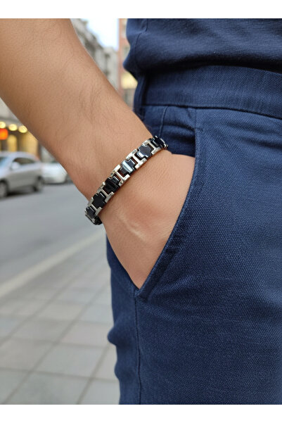 Moda Gümüş Energy Bracelet, Magnetic Magnet Bracelet