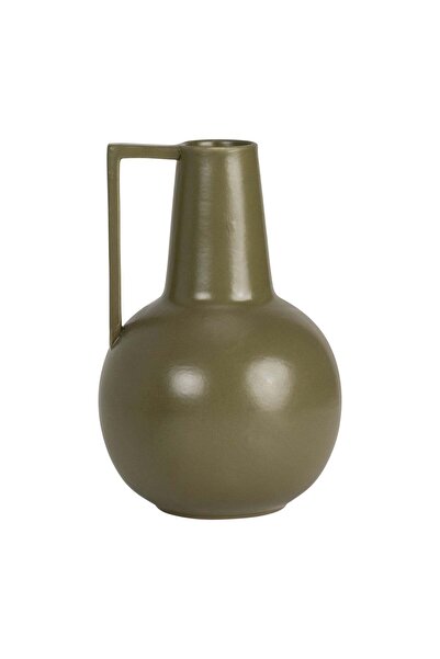 Sagebrook Home مزهرية زيتون، 9 بوصات، سيراميك