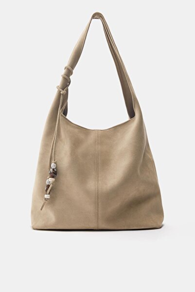 Pull & Bear Süslü tote çanta