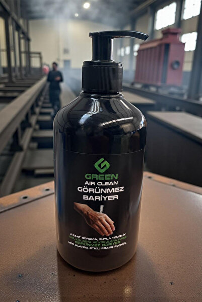 Green Air Clean Görünmez Eldiven Bariyer Jeli (Yağ, Kir, Boya ve Kokulara Kar...