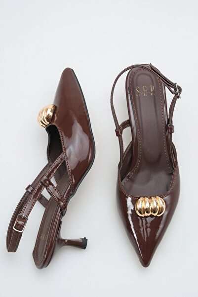 sermoda Pantofi de damă cu toc - Pantofi stiletto de damă cu toc subțire de 5...