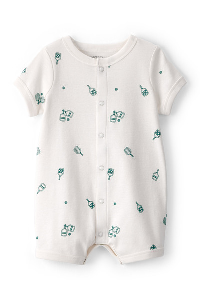 Carter's Baby Boy Short Jumpsuit 3 Months-24 Months Beige