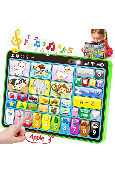Twisoo Multifunctional Learning Tablet for Kids, Interactive Reading Pad Machine