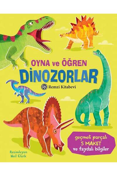 Remzi Kitabevi Oyna ve Öğren - Dinozorlar (Ciltli)