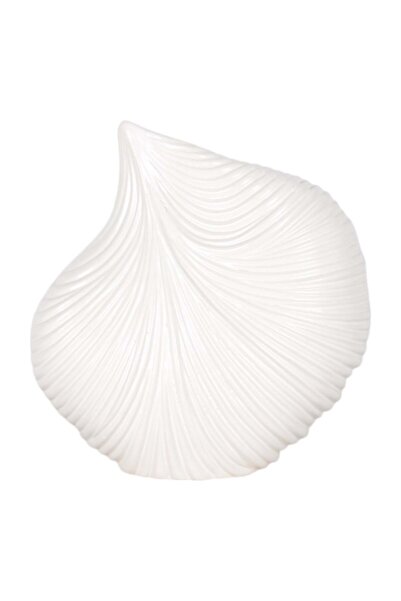 Sagebrook Home مزهرية كوني البيضاء