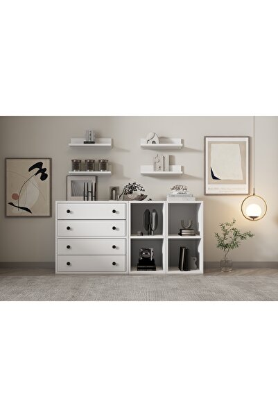 nettrends.net the new trend of shopping Minimalist 4 Çekmeceli Salon Dolabı v...