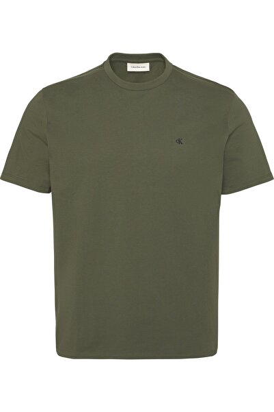 Calvin Klein Erkek SS Classic Monogram Detaylı T-shirt