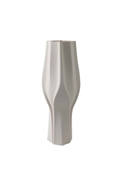 Sagebrook Home مزهريات زخرفية من البورسلين بتقنية الطباعة ثلاثية الأبعاد ذات ...