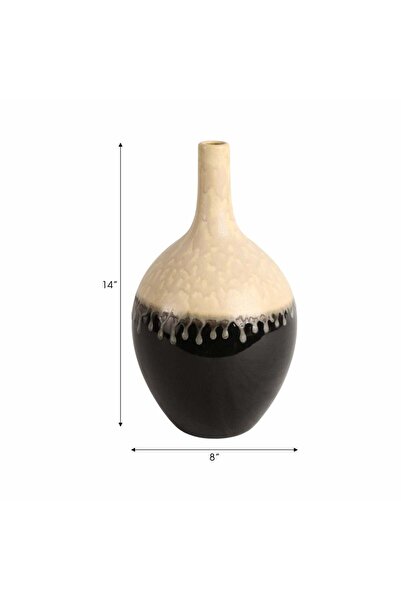 Sagebrook Home ALONDRA CERAMIC VASE