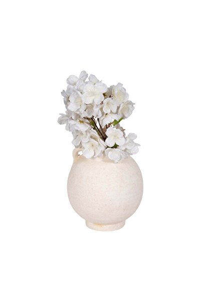 Sagebrook Home مزهرية نزهة باللونين الأسود والأبيض