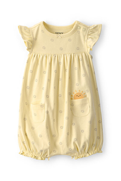 Carter's Baby Girl Short Jumpsuit 3 Months-24 Months Yellow