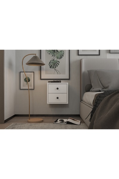 nettrends.net the new trend of shopping Minimalist Tasarım Duvar Rafı Komodin...