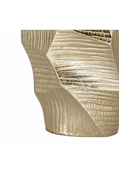 Sagebrook Home مزهرية جونو المعدنية الصغيرة الذهبية