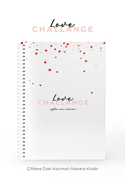 Brodger Love Challenge | Çiftler İçin Kazı Kazan Macera Kitabı | 50 Özgün Den...