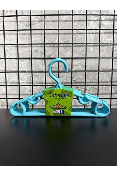 interlife plastik 12-Piece Baby and Child Hangers – Thick Durable Plastic Clo...