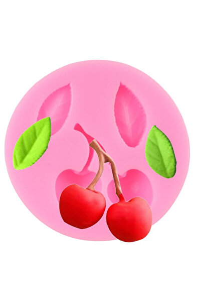 adin tasarım Cherry Silicone Mold Leaf Sugar Candy Soap Candle Scented Stone ...