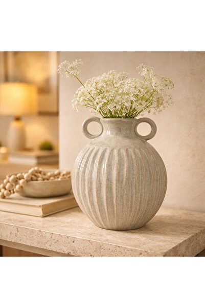 Roots Furniture Ceramic Vase